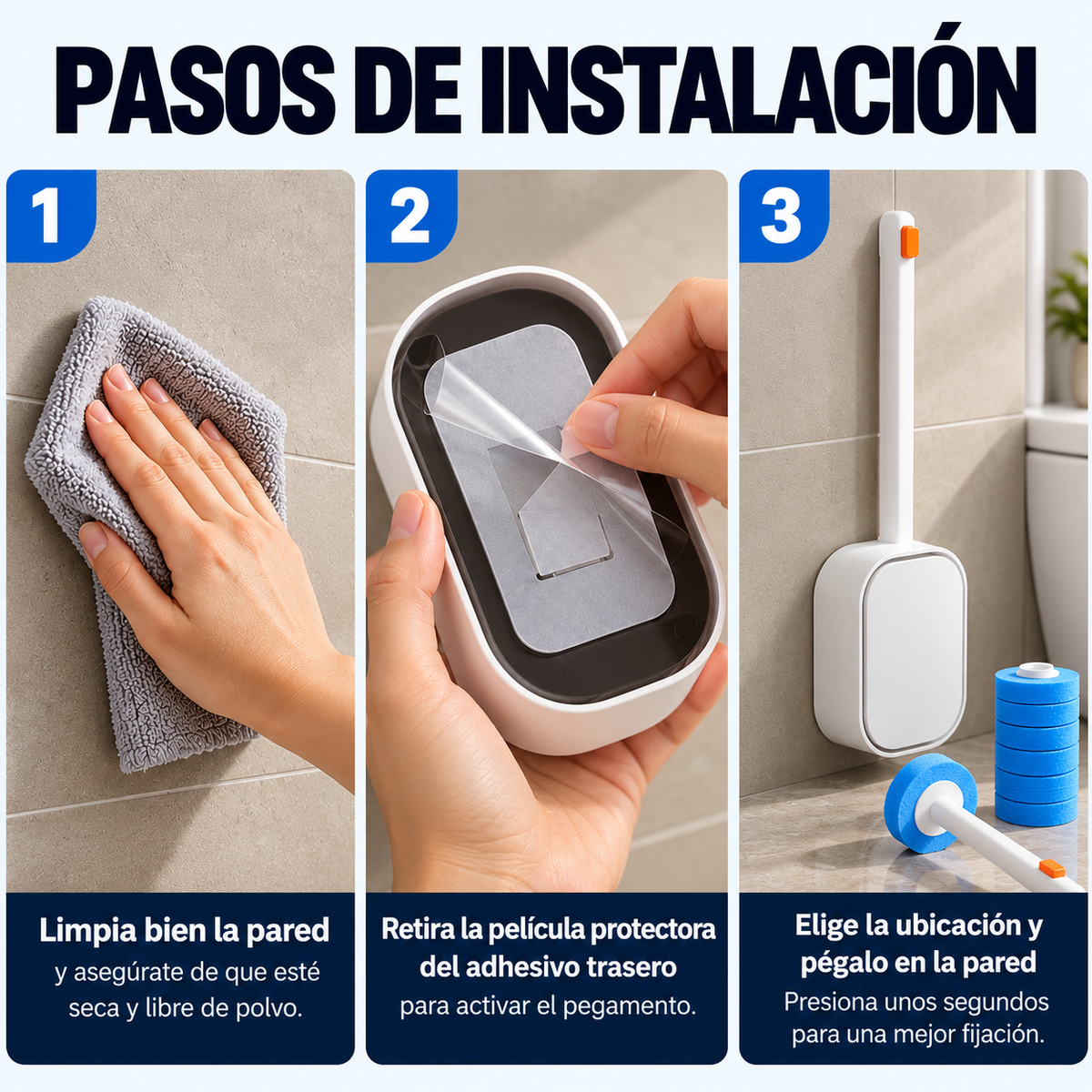 Kuvylo™ Cepillo Higiénico Desechable